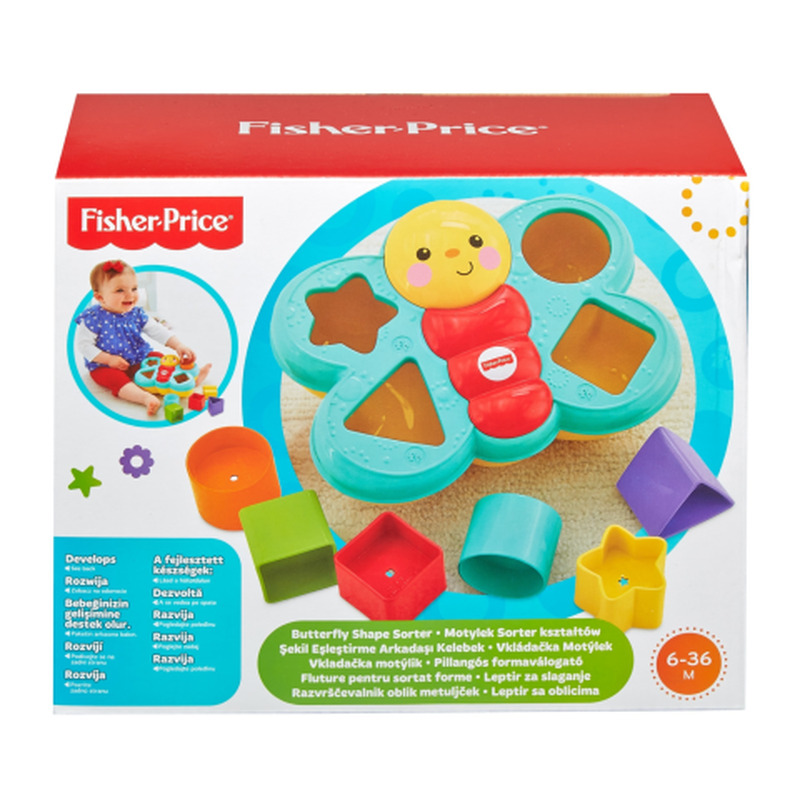 Mänguliblikas klotsidega Fisher Price