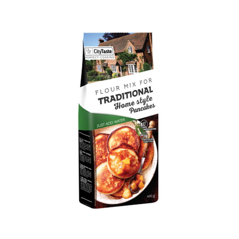 Jahusegu traditsiooniliste pannkookide jaoks City Taste 400g