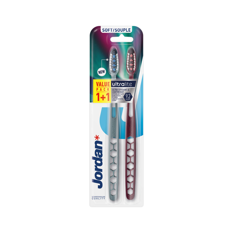 Hambahari Ultralite Soft 2-pakk, JORDAN, 2 tk