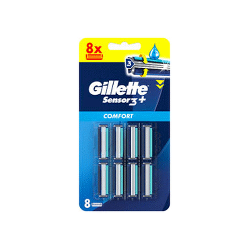 Varuterad GILLETTE Sensor3+ Comfort 8tk