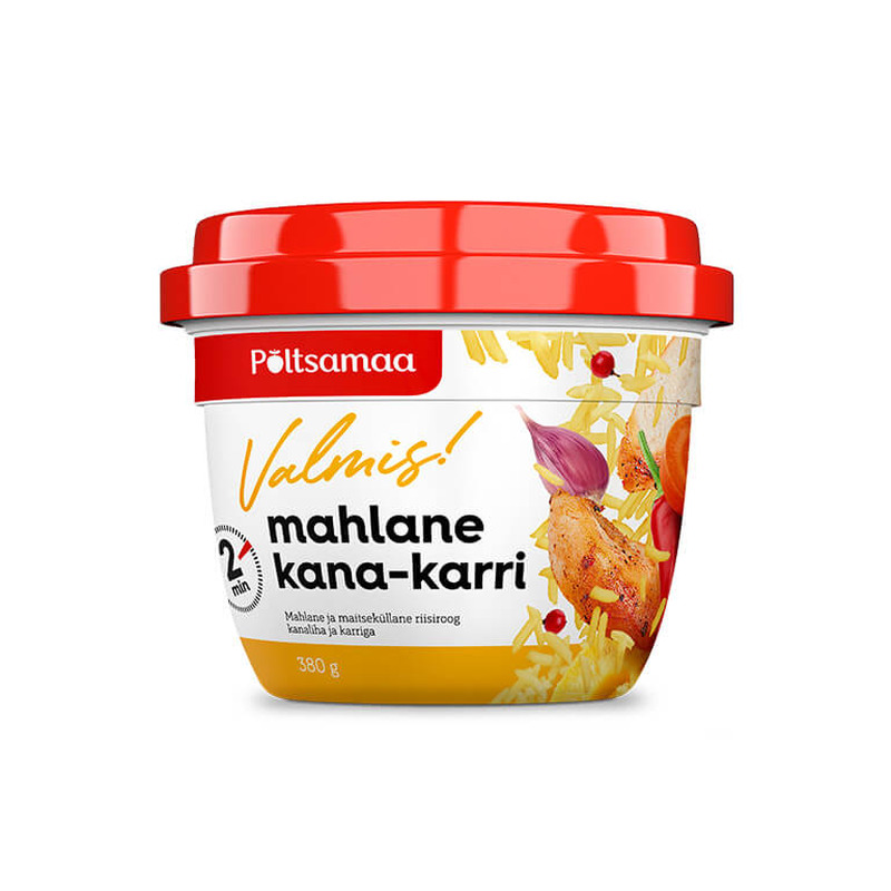 Mahlane kana-karri, PÕLTSAMAA VALMIS!, 380g