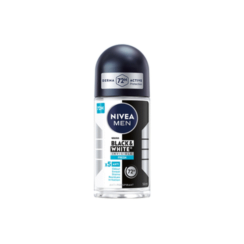 Rulldeo NIVEA MEN B&W Fresh 50ml