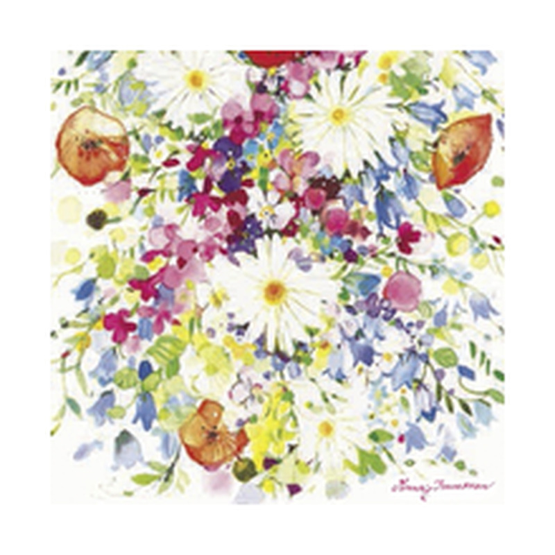 Salvrätik lemmiklilled valge 33cm 20tk