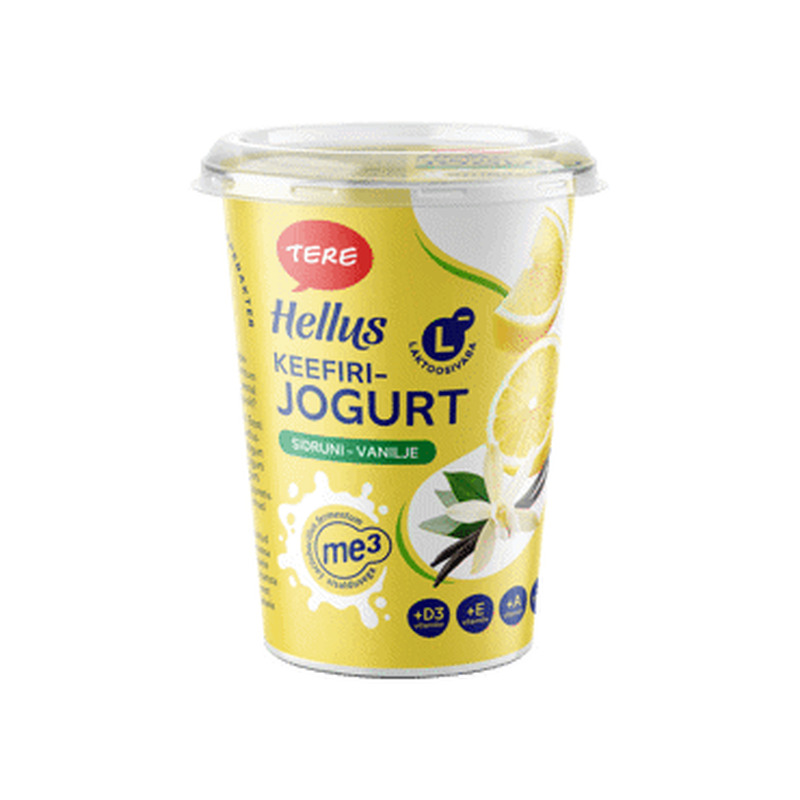 Keefirijogurt Hellus sidruni TERE 380g