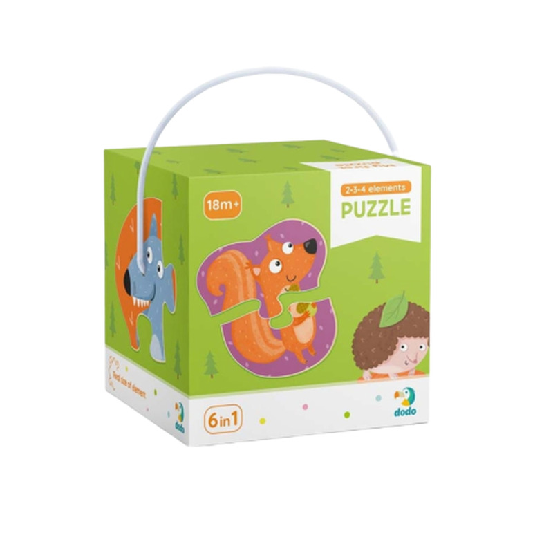 Pusle 2-3-4 Elementi Metsaloomad DoDo