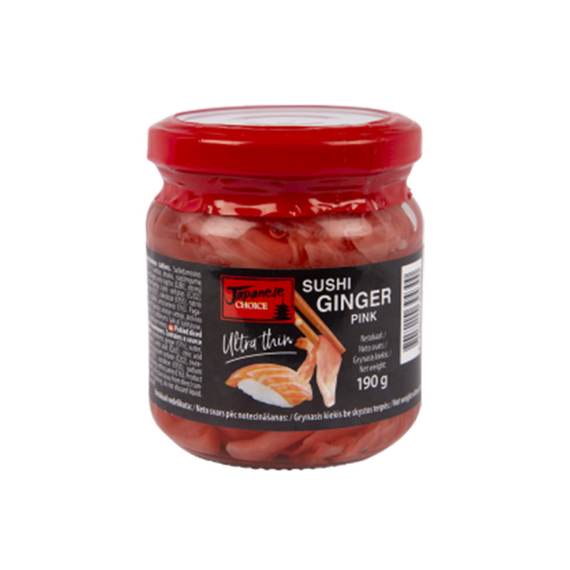 Japanese Choice Sushi roosa ingver 190g