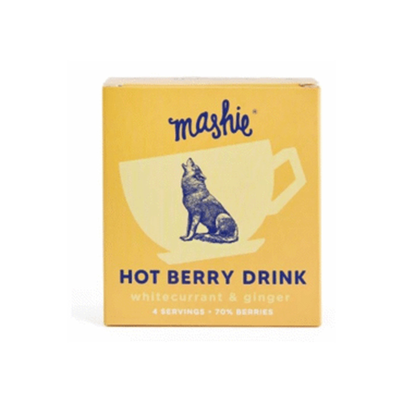 Marjapüree MASHIE sõstra-ingveri 4x45g