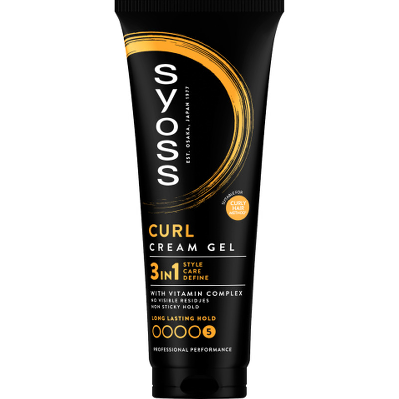 Juuksegeel Syoss Curl Control 250ml