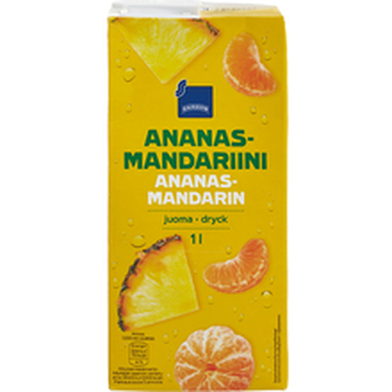 Rainbow ananassi-mandariinijook, 1l