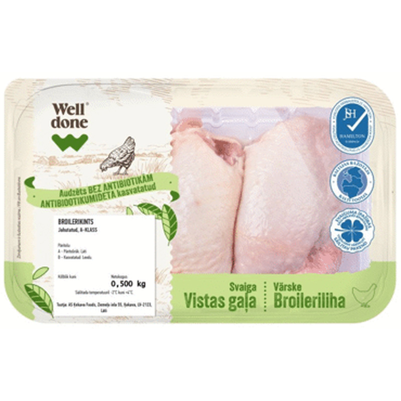 Broil.kints antibiootikumideta WD,500g