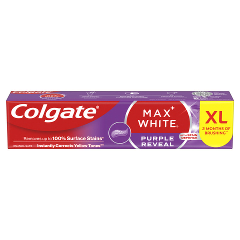Hambapasta Colgate Max White Purple Reveal 125ml