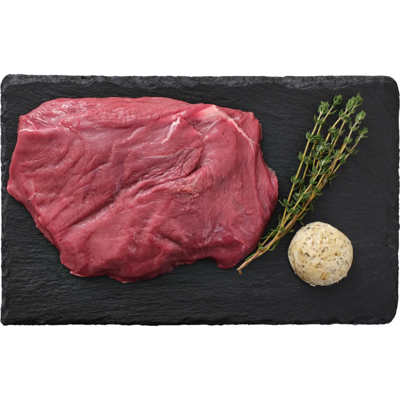 Hirveliha steik, ürdivõiga