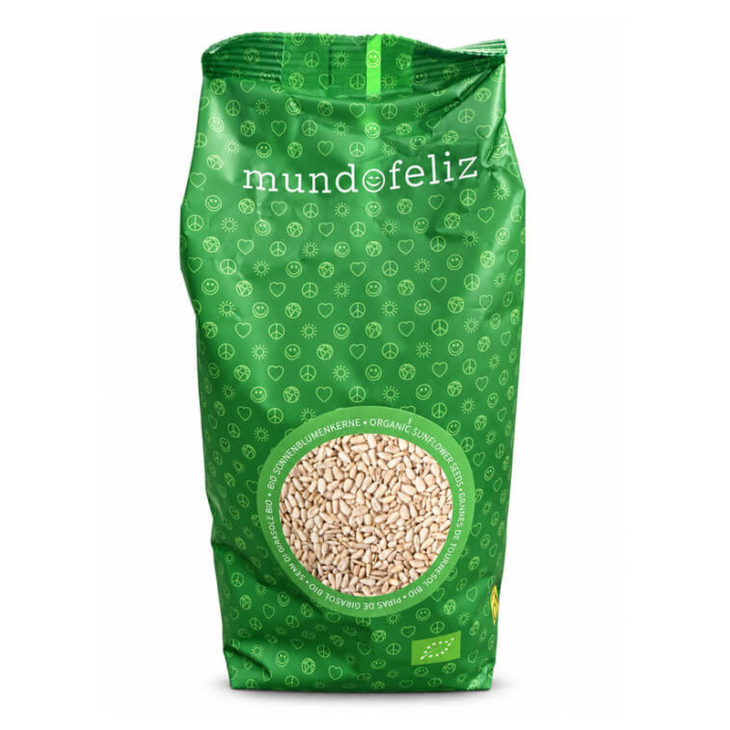Mundo Feliz mahedad kooritud päevalilleseemned 500 g