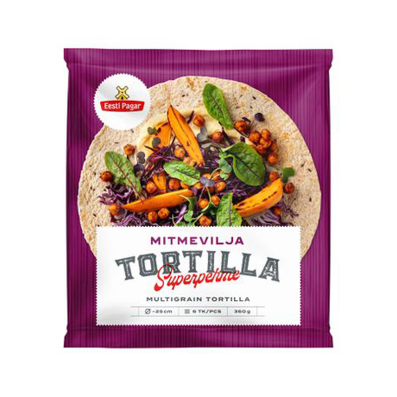Eesti Pagar Mitmeviljatortilja 6tk 360g