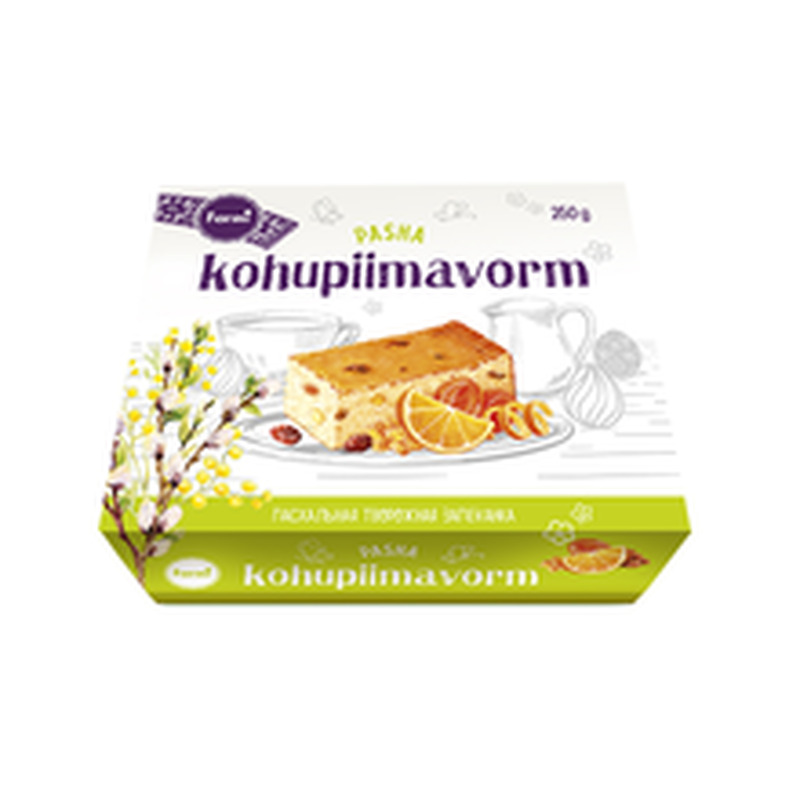 Pasha kohupiimavorm, FARMI, 250 g