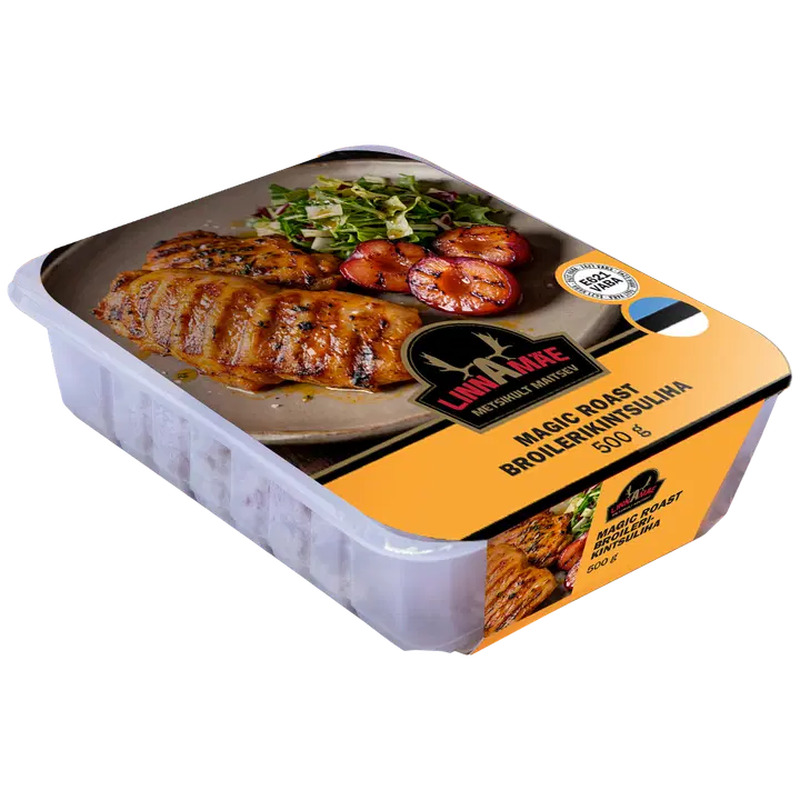 Broilerikintsuliha Magic Roast, LINNAMÄE LIHATÖÖSTUS, 500g