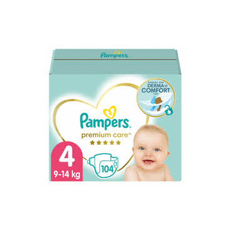 Mähkmed PAMPERS PC MB S4 104tk