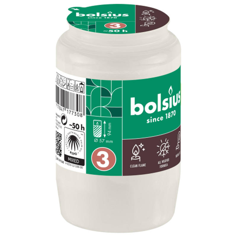 Kalmuküünla täidis Bolsius 50h