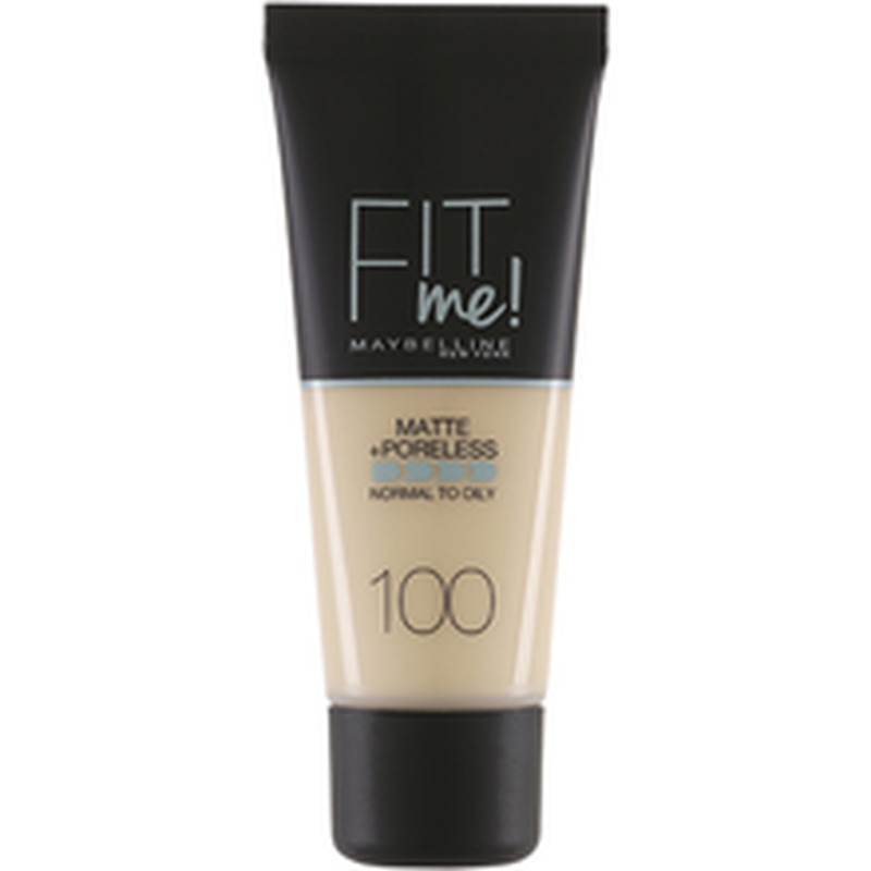 Jumestuskreem Fit Me Matte+Poreless 100 Warm Ivory
