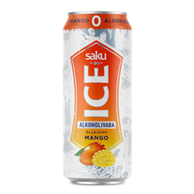 Saku On Ice mango õlu alk.vaba 500ml