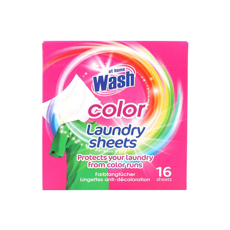 Värvi- ja mustusepüüdjad At Home Wash salvrätikud 16tk