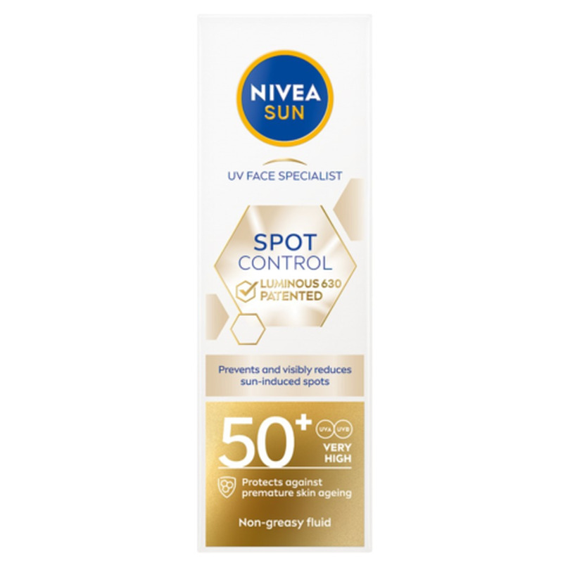 Päikesekaitsekreem Nivea Sun Luminous630 SPF50+ 40ml