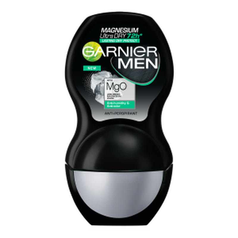 Rulldeodorant Mineral Magnesium Ultra Dry, meestele, GARNIER, 50 ml