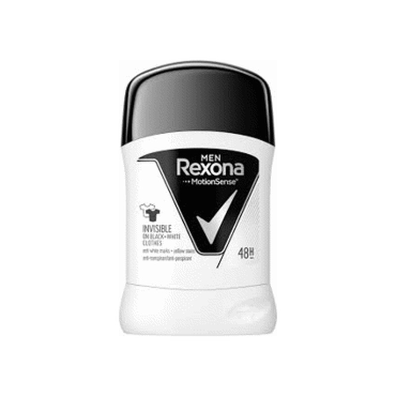 Pulkdeo.REXONA Invisible B&W meeste 50ml
