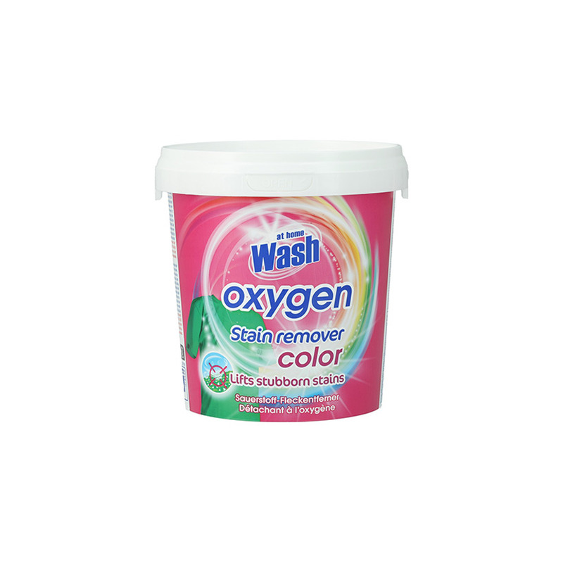 Plekieemaldaja, pulber värvilisele pesule, At Home Wash, 900g