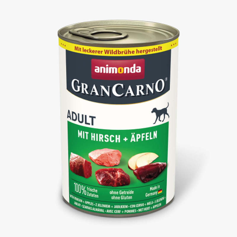 Koerakonservid hirvelihaga Animonda GranCarno 400g