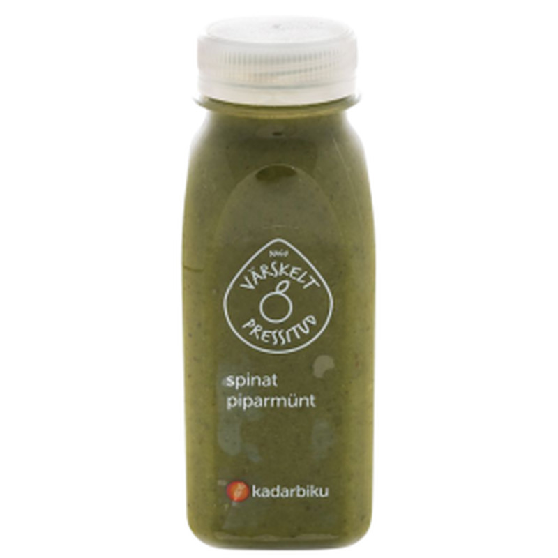 Spinati, piparmündi värskelt pressitud mahl, KADARBIKU KÖÖGIVILI, 250 ml