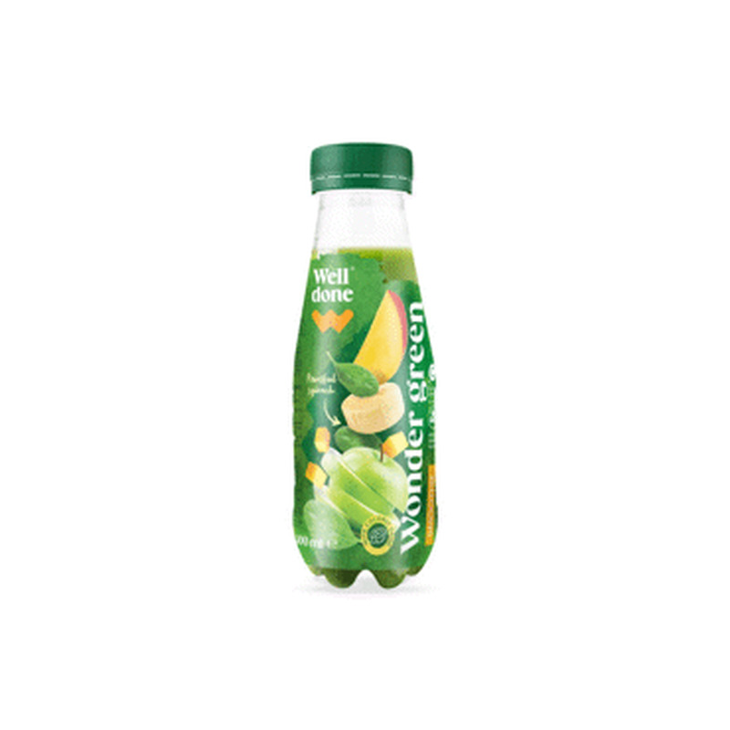 Smuuti Wonder green WELL DONE 300ml PET