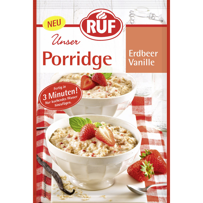 RUF Kiirpuder vanilli-maasika 65g