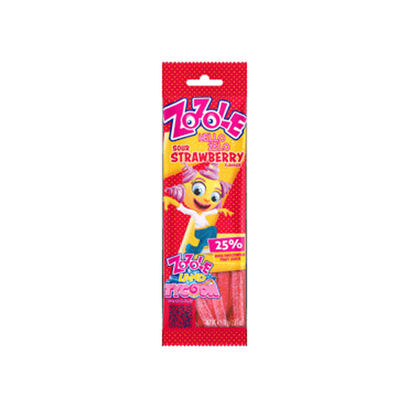 Kummikommid maasika maits.ZOZOLE 75g