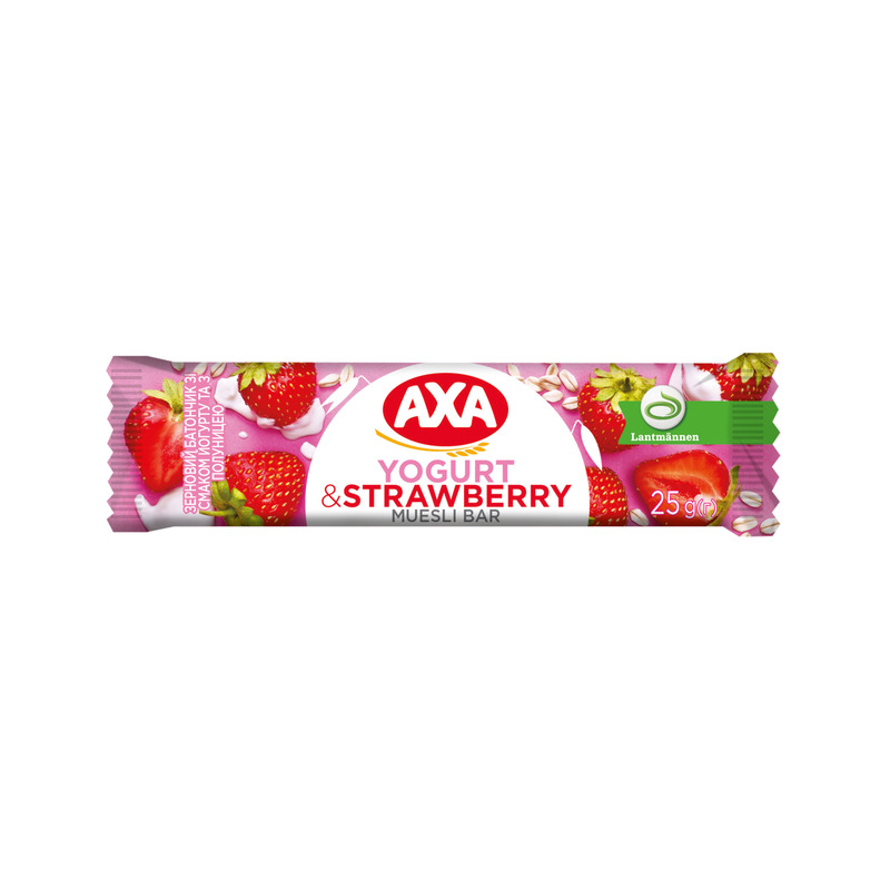 KAST 24 tk! AXA müslibatoon jogurti ja maasikaga 25g