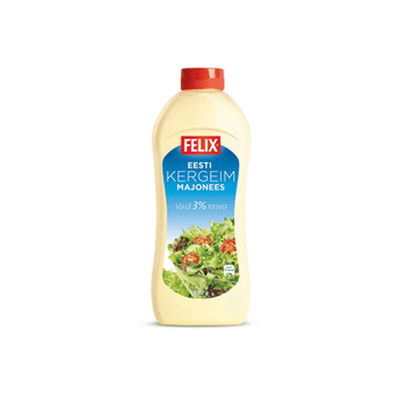 Majonees FELIX Kerge 3%, 880g
