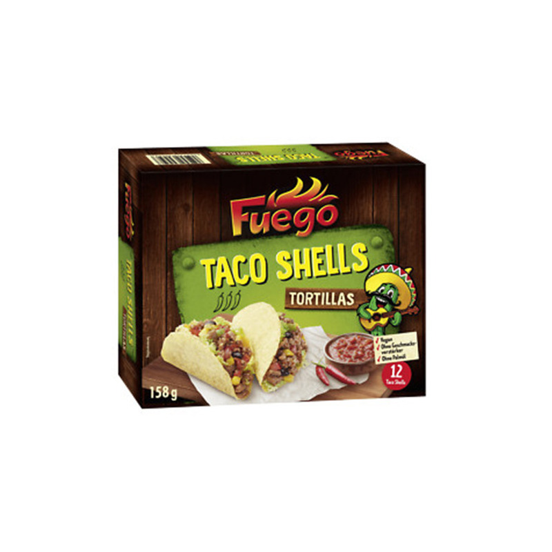 Taco taskud FUEGO 12tk 158g