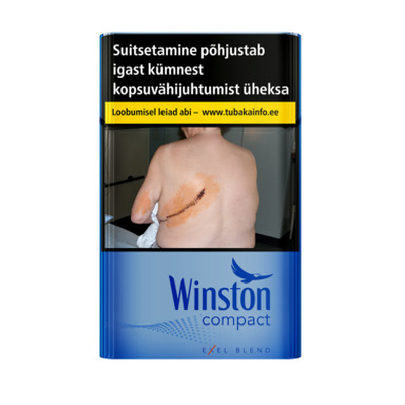 WINSTON sigaretid Compact Silver 10pk