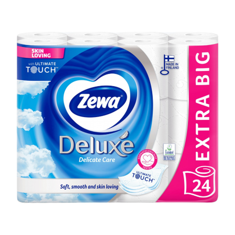 Tualettpaber Zewa Delicate Care, 24 rulli
