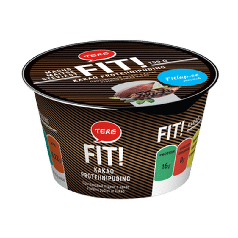 Proteiini puding TERE Fit kakao, 150g, 150 g