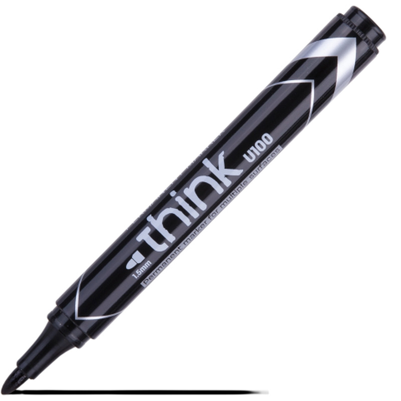 Permanentne marker Deli U100 1,5mm must