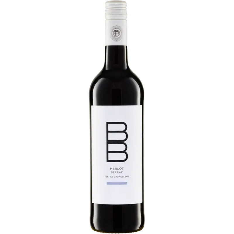 BB Merlot Red Dry KPN vein 13,5%vol 750 ml