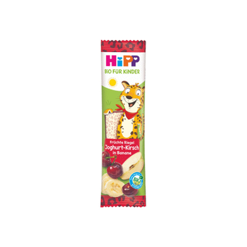 Puuv.batoon HIPP jogurt/kirs BIO 23g 1a