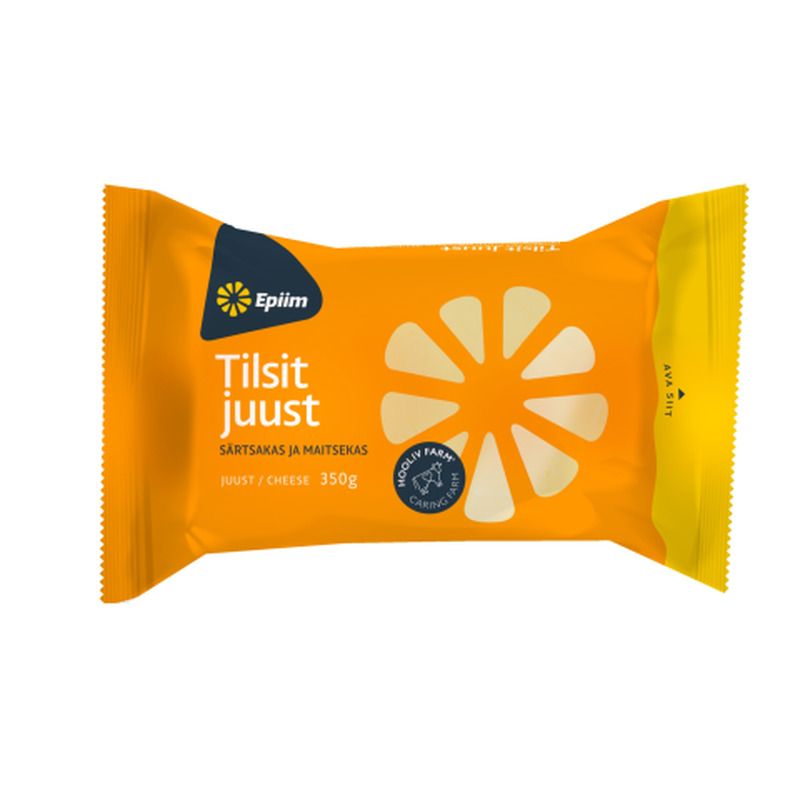 Juust tilsit E-piim 350g