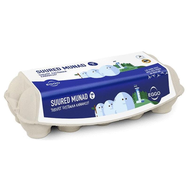 Suured munad L10 EGGO, 10tk