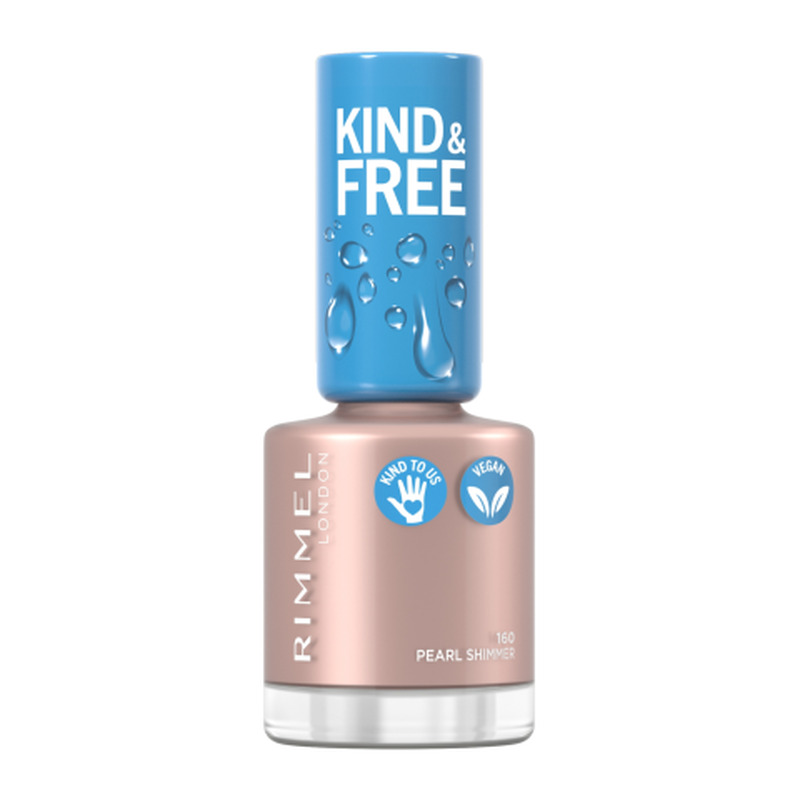 Küünelakk Kind & Free 160 Pearl Shimmer 8ml