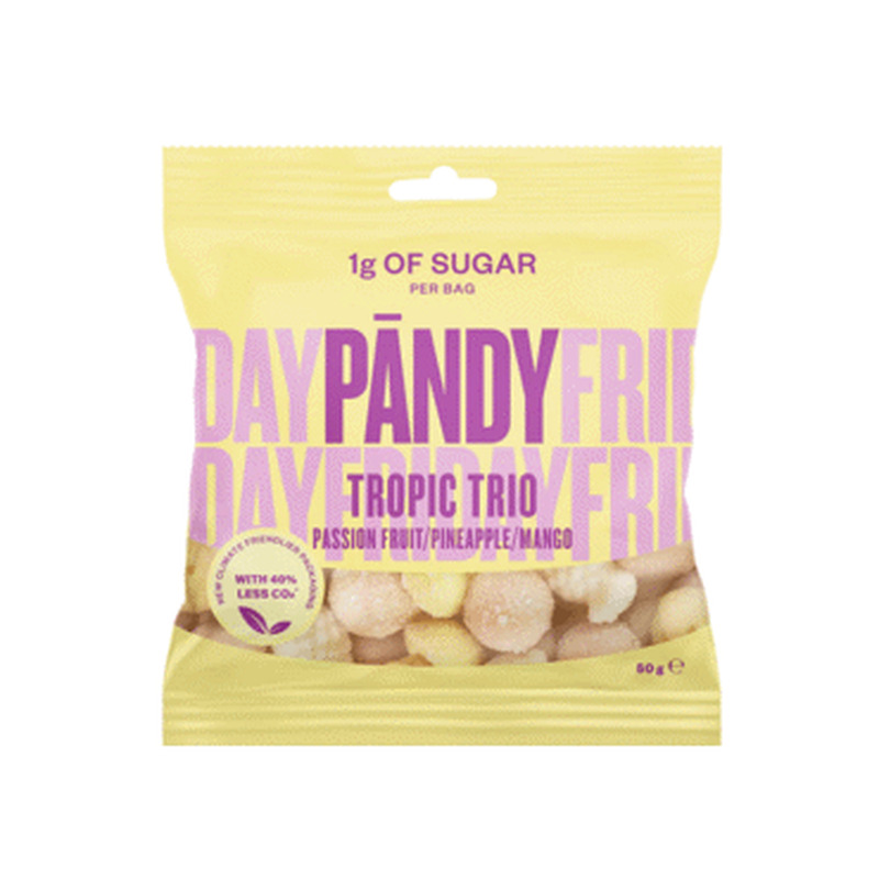 Kummikommid Tropic Trio s/v PÄNDY 50g