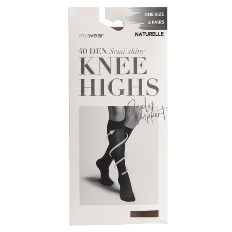 Naiste põlvikud Mywear Knästrumpa 2p 40D DS