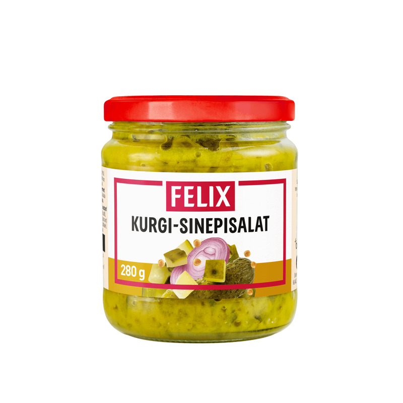 Felix Kurgi-sinepisalat 280g