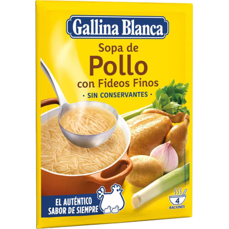 Kanasupp Vermicelli nuudlitega Gallina Blanca 71g